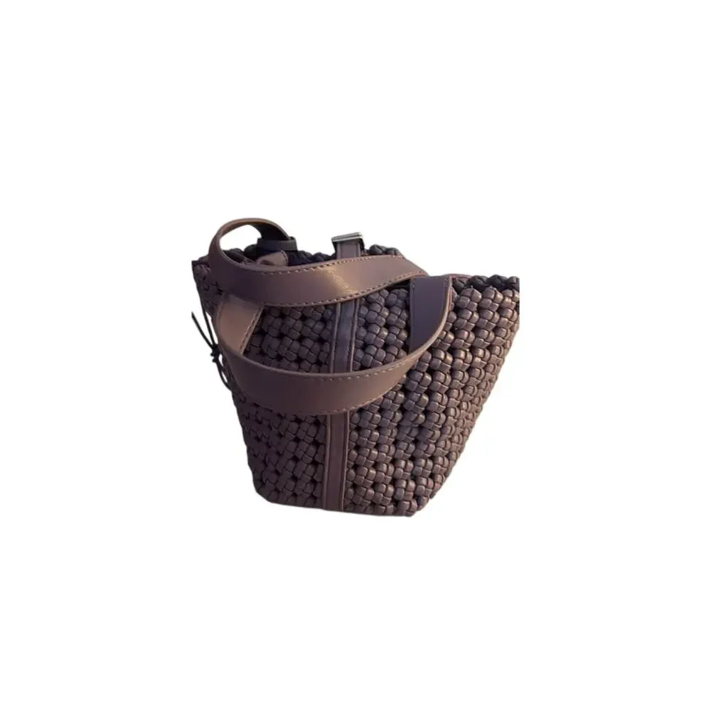 Women’s Woven Lavender Square Small Purse